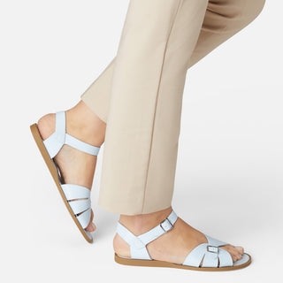 Classic Light Blue Womens Sandal - Women's Wide Fit Sandals - Salt-Water Sandals UK