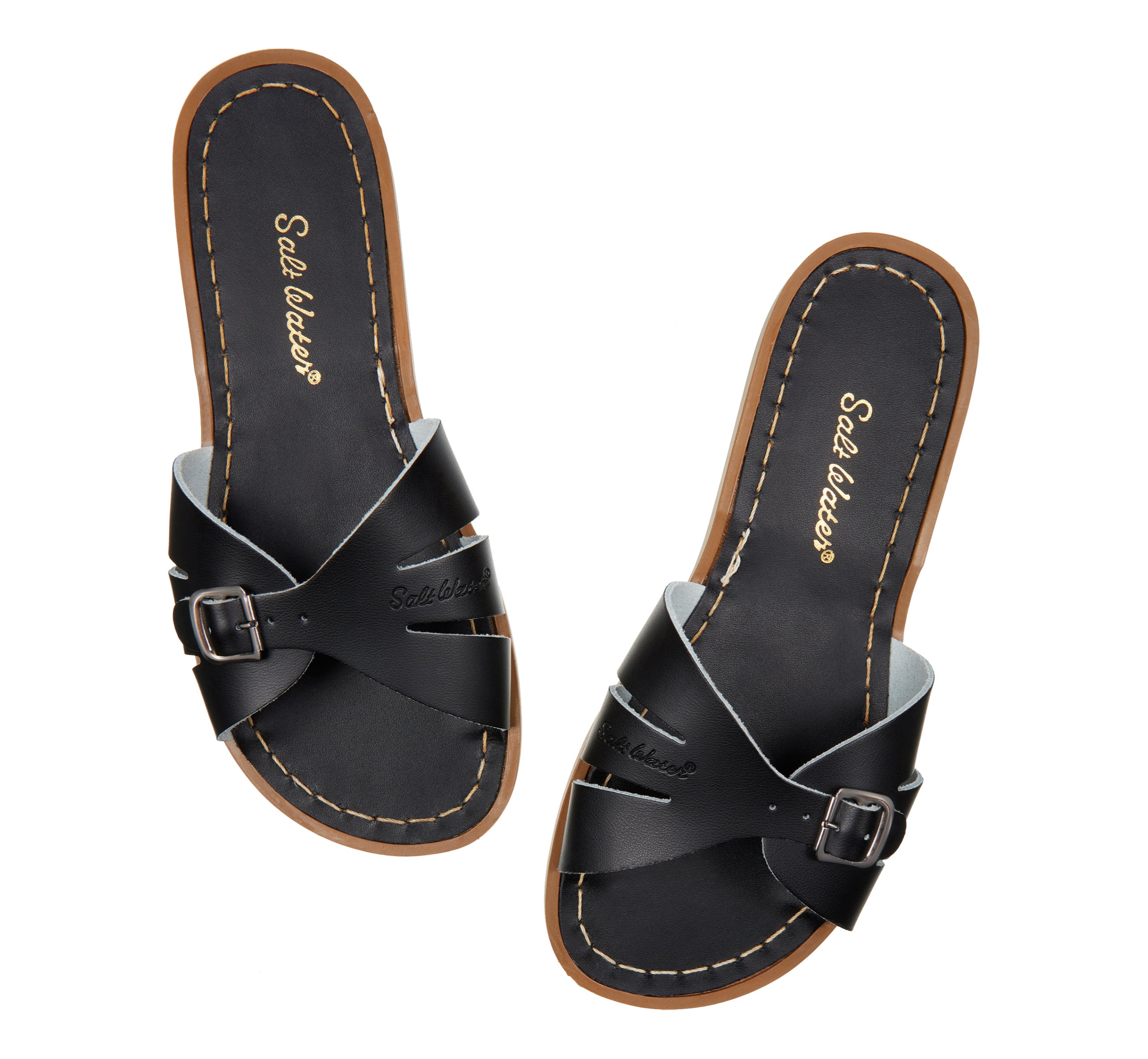 Classic Slide Black Womens Sandal