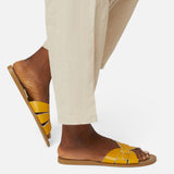 Classic Slide Mustard Womens Sandal - Women's Slider Sandals - Salt-Water Sandals UK