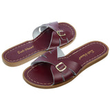 Classic Slide Claret Womens Sandal - Women's Slider Sandals - Salt-Water Sandals UK