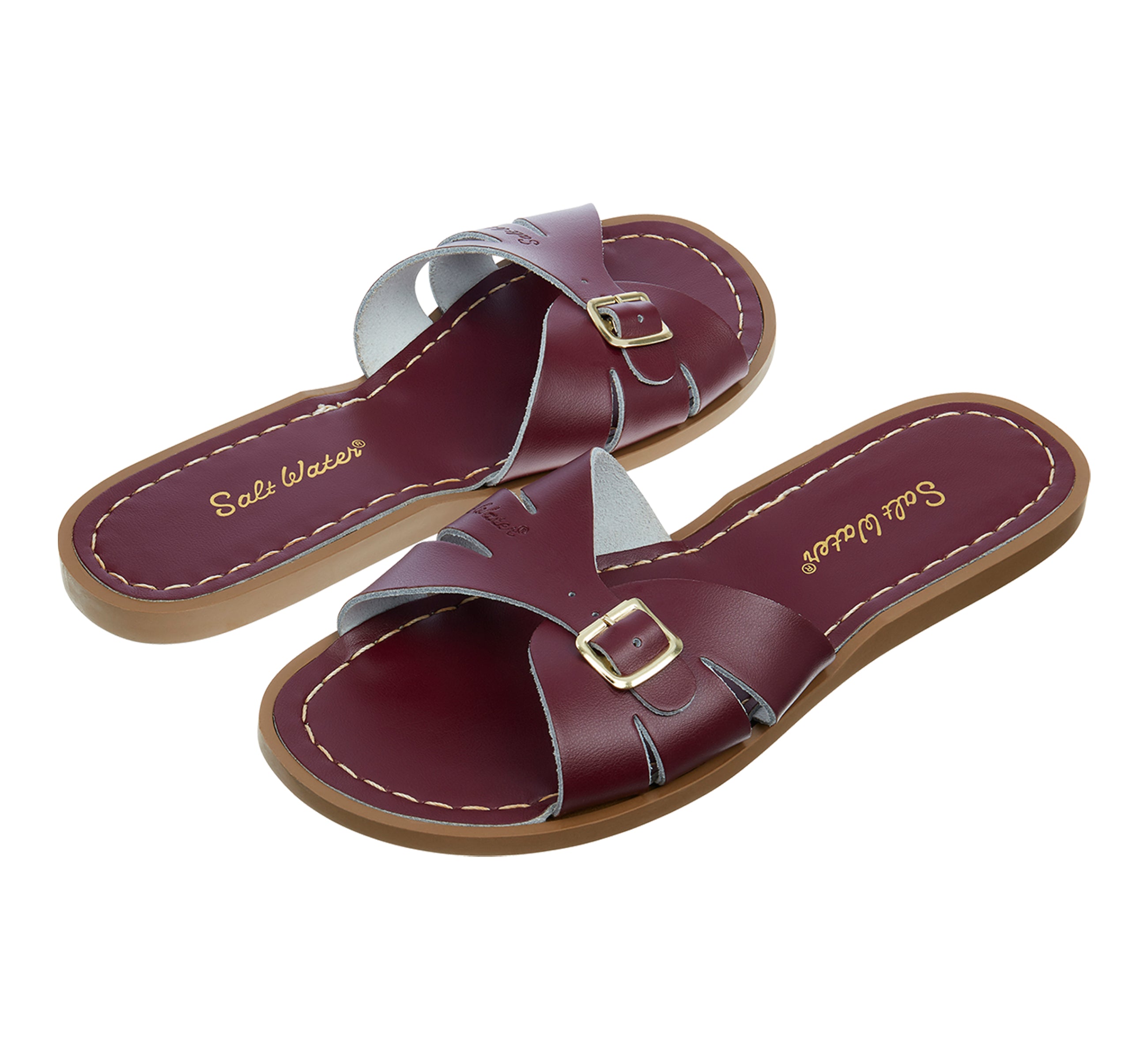 Classic Slide Claret Womens Sandal
