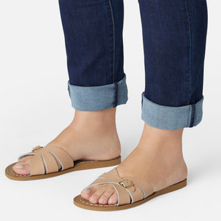 Classic Slide Latte Womens Sandal - Women's Slider Sandals - Salt-Water Sandals UK