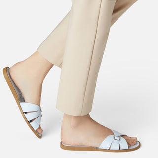 Classic Slide Light Blue Womens Sandal - Women's Slider Sandals - Salt-Water Sandals UK
