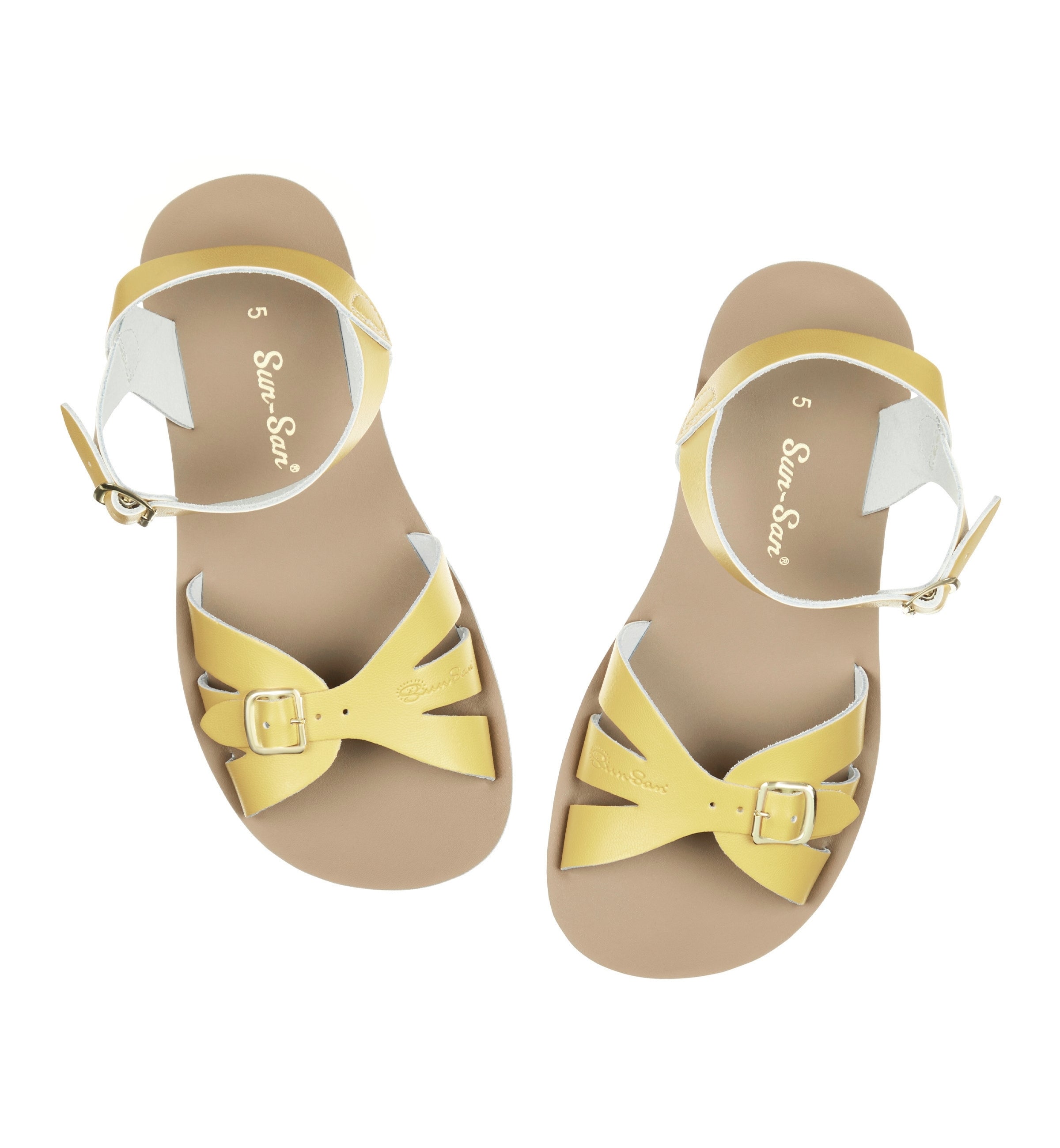 Boardwalk Butter Yellow Womens Sandal - Salt-Water Sandals UK