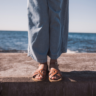 Original Tan Kids Sandal - Kids Brown Sandals - Salt-Water Sandals UK