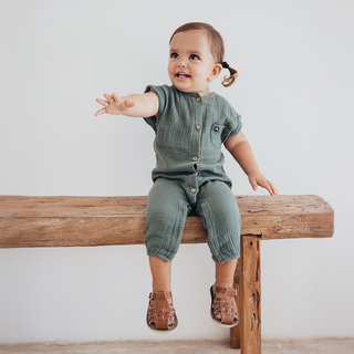 Sailor Tan Kids Sandal - Kids Brown Sandals - Salt-Water Sandals UK