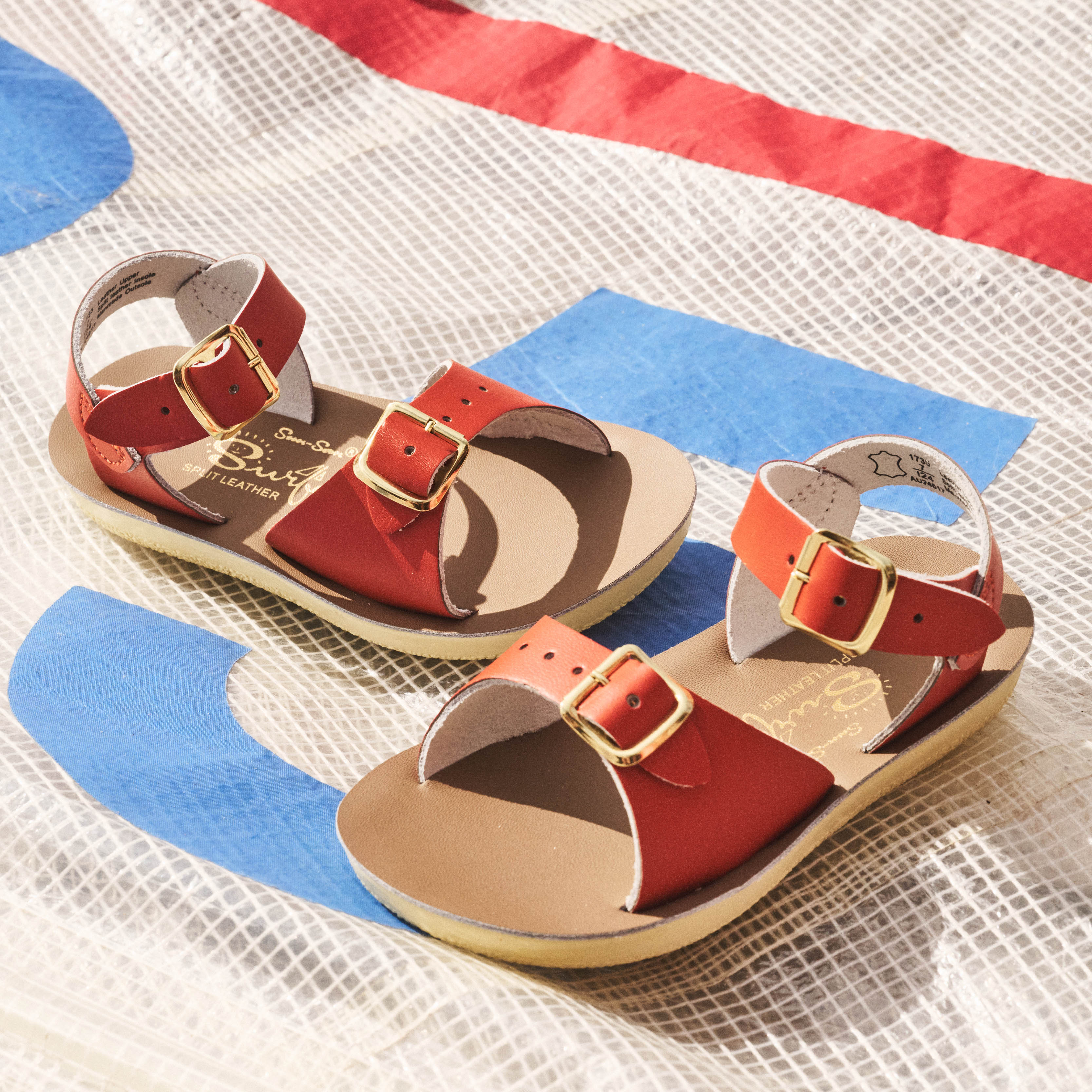 Surfer Paprika Kids Sandal - Salt-Water Sandals UK