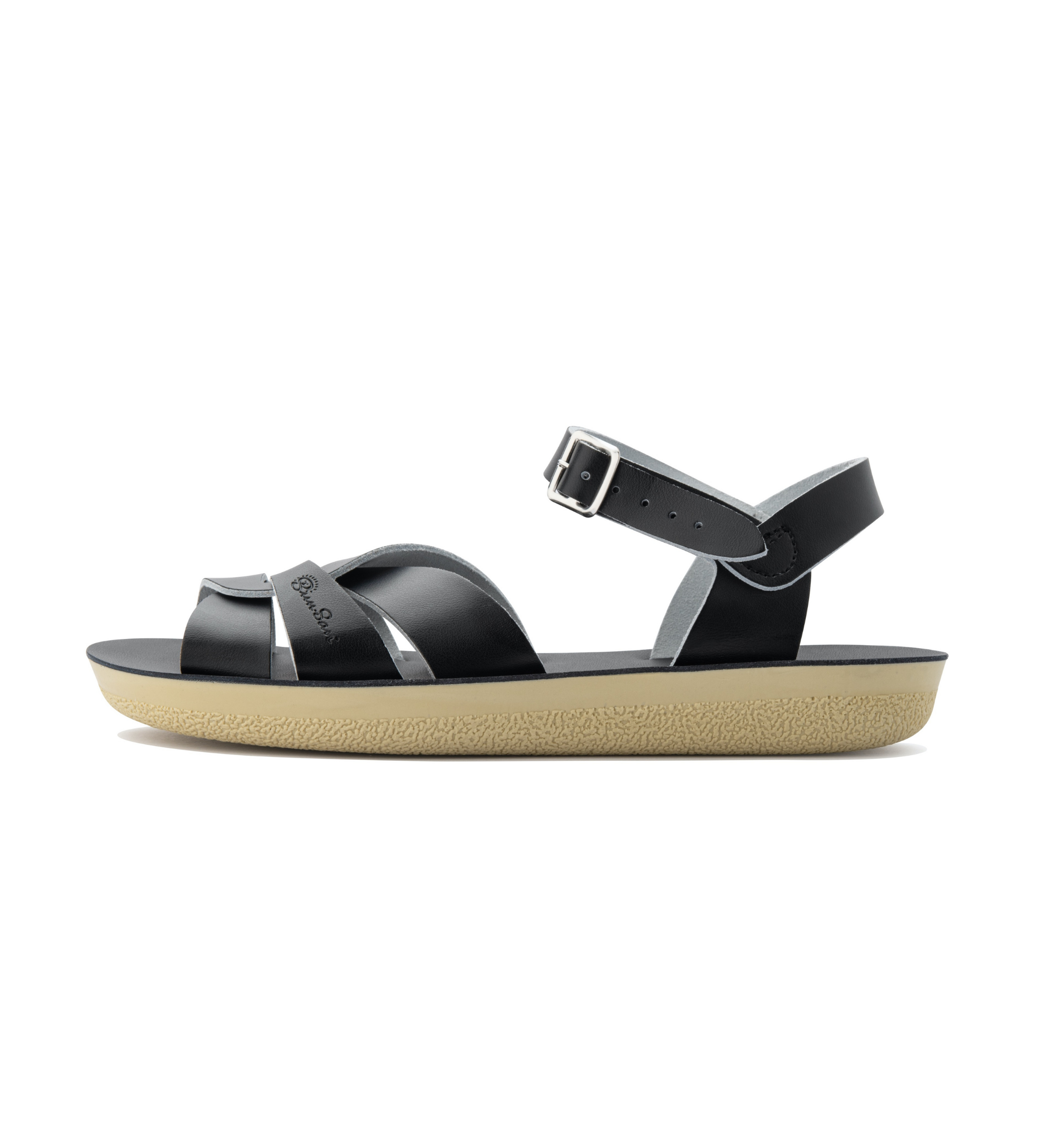 Swimmer Black Womens Sandal - Salt-Water Sandals UK