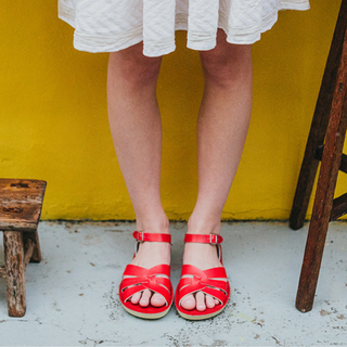 Swimmer Red Womens sandal - Women's Red Sandals - Salt-Water Sandals UK