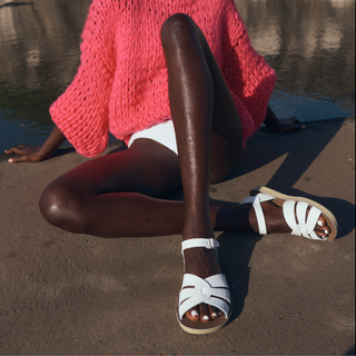 Swimmer White Womens Sandal - All Womens Sandals - Salt-Water Sandals UK