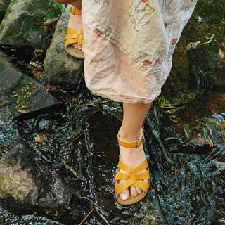 Original Mustard Womens Sandal - Women's Ankle Strap Sandals - Salt-Water Sandals UK
