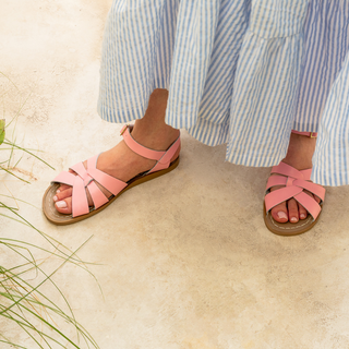 Original Pink Womens Sandal - Women's Wide Fit Sandals - Salt-Water Sandals UK