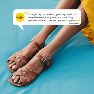 Original Tan Womens Sandal - All Womens Sandals - Salt-Water Sandals UK