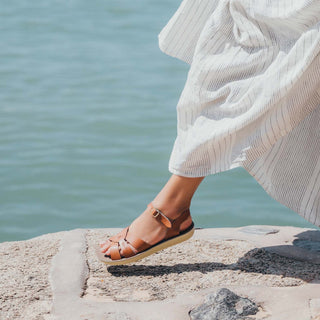 Swimmer Tan Womens Sandal - Salt-Water Sandals UK